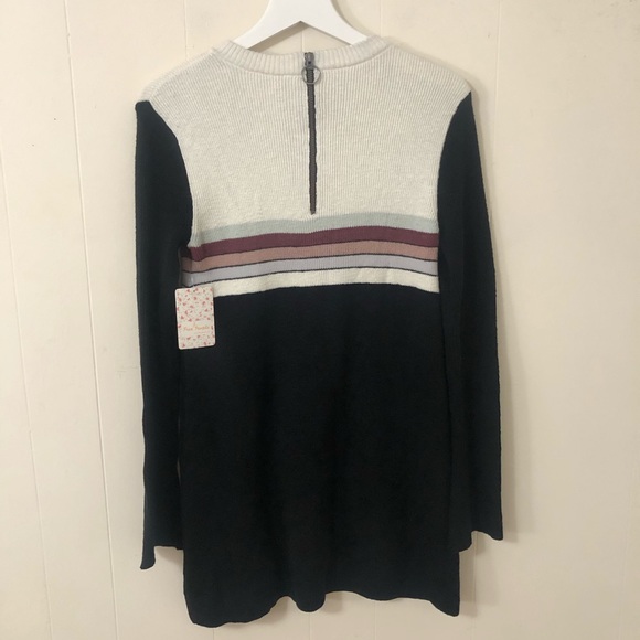 SOLD NWT Free People Colorblock Swit mini dress XS - Picture 4 of 8